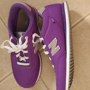 Purple sneakers new balance